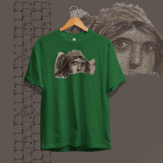 Zeugma Çingene Kızı Mozaiği Oversize Unisex Tişört