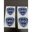 Lancia Delta Ön ve Arka Logo + kelebek cam logo