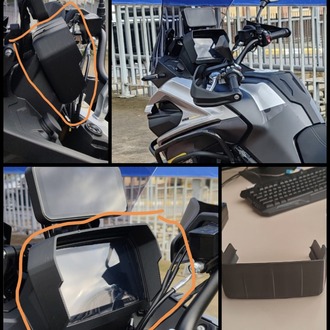 Loncin Voge ds525x dsx525 Ekran Koruyucu Siperlik