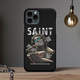 iPhone Uyumlu Saint Tasarımlı Kılıf