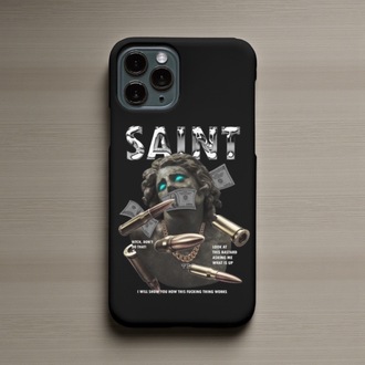 iPhone Uyumlu Saint Tasarımlı Kılıf