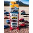 HOT WHEELS Uzun kartonet 5 araçlık Stand ( Arabalar Dahil Degildir)