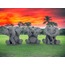 Premium Fil Figür 3'Lü