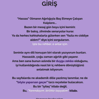 Hassas Kalpler İçin Hayatta Kalma Rehberi