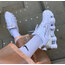 Shox TL White Metallic Silver