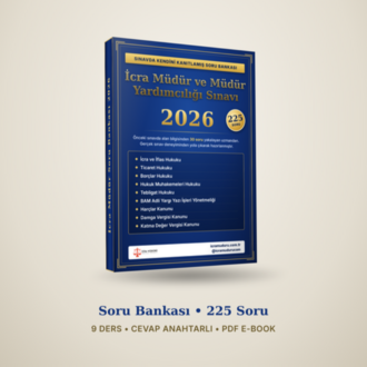 İcra Müdür ve Müdür Yardımcılığı Sınavı Alan Bilgisi Soru Bankası 2026