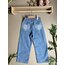 ARKA DETAY KALP DESENLİ KOT PANTALON 