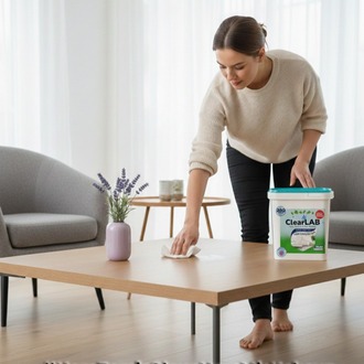ClearLab - Yüzeyler için Islak Temizlik Mendili / Havlusu – 250’li Kova Ambalaj