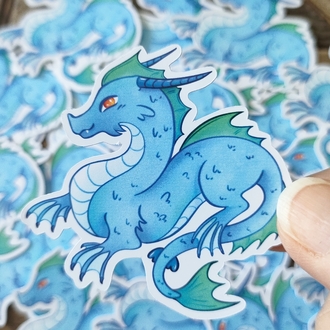 Sea Dragon Tekli Sticker