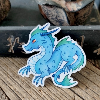Sea Dragon Tekli Sticker