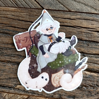 Qifrey ve Brushbuddy Hologram Sticker