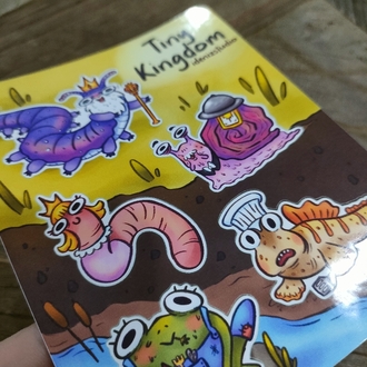 Tiny Kingdom Sticker Sayfası