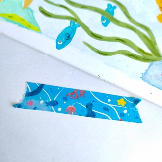 Under the Sea Washi Tape (Ön Sipariş)