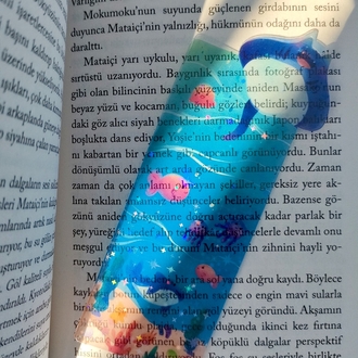 Under the Sea Şeffaf Hologramlı Ayraç