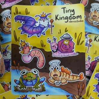 Tiny Kingdom Sticker Sayfası