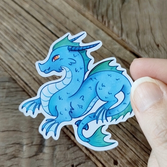 Sea Dragon Tekli Sticker