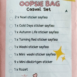 Oopsie Bag Casual Set A