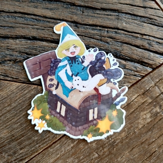 Coco ve Brushbuddy Hologram Sticker
