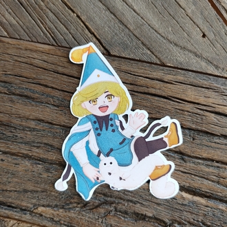 Coco ve Brushbuddy Sticker