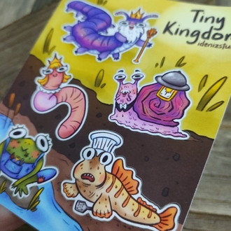 Tiny Kingdom Sticker Sayfası