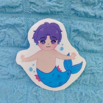 Merman Rafayel Tekli Sticker
