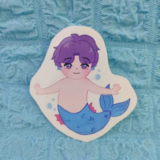 Merman Rafayel Tekli Sticker