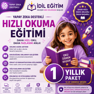 Online Hızlı Okuma Paketi (1 Yıllık Paket)