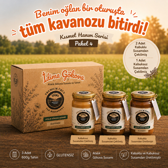 Üçlü- 2 Kabuklu 1 Kabuksuz (600g)