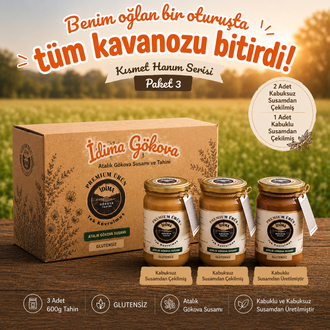 Üçlü- 2 Kabuksuz 1 Kabuklu (600g)