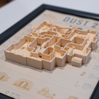 Dust 2 Harita Çerçeveli