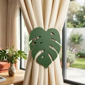 Monstera Perde Tokası