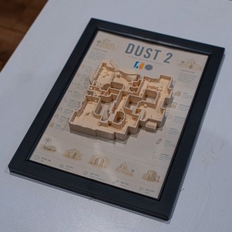 Dust 2 Harita Çerçeveli