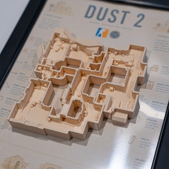 Dust 2 Harita Çerçeveli
