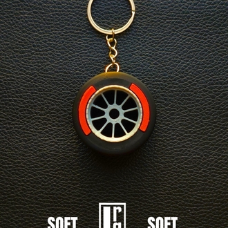 F1 LASTİK ANAHTARLIK