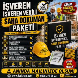 İŞVEREN İŞVEREN VEKİLİ SAHA DOKÜMAN PAKETİ