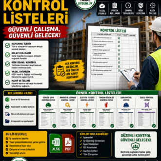 İŞ GÜVENLİĞİ KONTROL LİSTELERİ