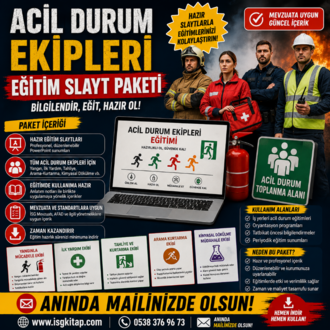 ACİL DURUM EKİPLERİ EĞİTİM SLAYT PAKETİ
