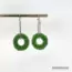 Loop Cam Küpe No: 2 / Yeşil