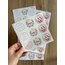 Anneler Günü Sticker Set 4,5cm 54 Adet