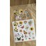 Çiçek Temalı Karışık Sticker Set 