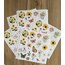 Çiçek Temalı Karışık Sticker Set 