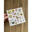 Çiçek Temalı Karışık Sticker Set 