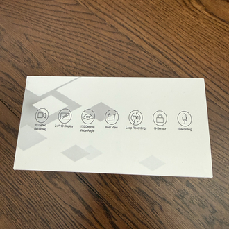 1296P Çift Kameralı Araç Kayıt Cihazı