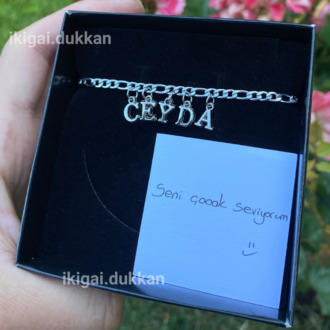 İsim Yazılı Bileklik