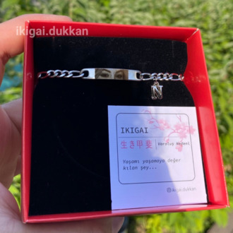 Göz Baskılı Çelik Künye (Silver)
