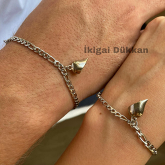 2'li Set İkigai Hiç Çıkartma Bileklikleri