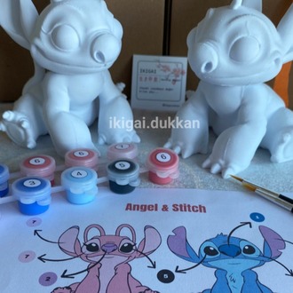Stitch & Angel Sevgili Boyama Seti