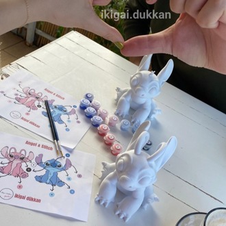 Stitch & Angel Sevgili Boyama Seti