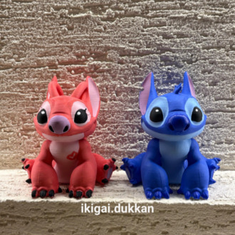 Stitch & Angel Sevgili Boyama Seti