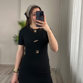 SUMMER GOLD AKSESUARLI OTTOMAN ELBİSE